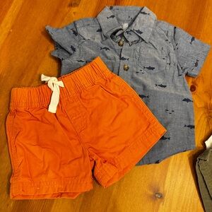 Two sets of casual baby boys sets